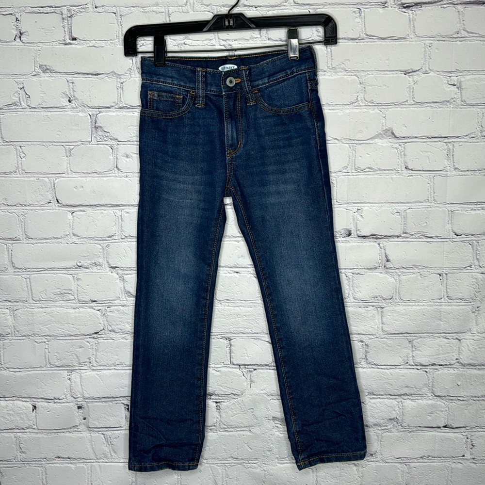 Old Navy Boys Dark Wash Skinny Jeans